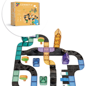 Connetix პანდუსები და გზაჯვარედინები 16 ცალი