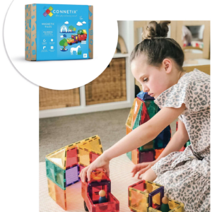 Connetix მანქანა ცისარტყელა 24 ცალი