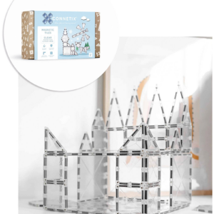 Connetix გამჭირვალე 34 ცალი