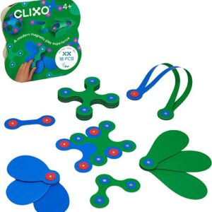 Clixo მწერების ნაკრები - ლურჯი და მწვანე 18 ცალი
