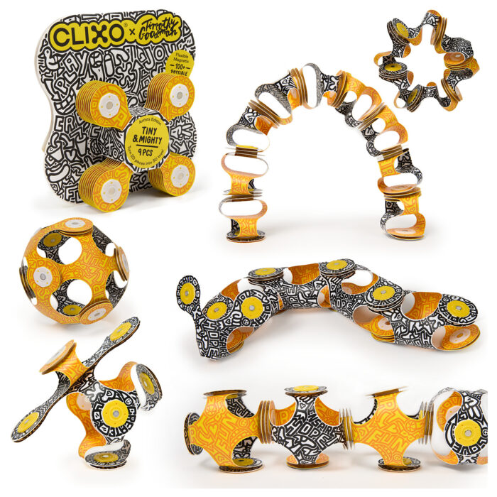 clixo-tiny-&-mighty-9-pezzi-artist-edition-timothy-goodman-gioco-magnetico-steam-4-anni-giochi-magnetici_585070_zoom