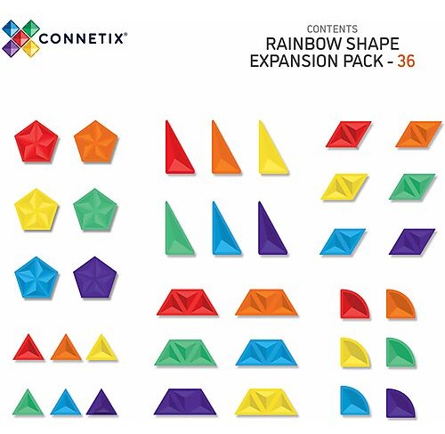 connetix-36-pezzi-pacco-espansione-forme-arcobaleno-100-plastica-abs-atossica-apprendimento-stem-giochi-magnetici_502164 connetix-36-pezzi-pacco-espansione-forme-arcobaleno-100-plastica-abs-atossica-apprendimento-stem-giochi-magnetici_502164
