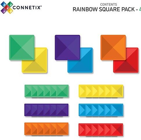 connetix-42-pezzi-pacco-espansione-arcobaleno-100-plastica-abs-atossica-apprendimento-stem-giochi-magnetici_514123 connetix-42-pezzi-pacco-espansione-arcobaleno-100-plastica-abs-atossica-apprendimento-stem-giochi-magnetici_514123