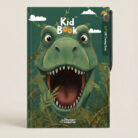 KidBook სახატავი პლანშეტი სამუშაო ბარათებით - დინოზავრი