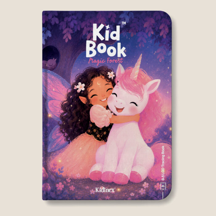 KidBook სახატავი პლანშეტი სამუშაო ბარათებით - ჯადოსნური ტყე KidBook სახატავი პლანშეტი სამუშაო ბარათებით - ჯადოსნური ტყე